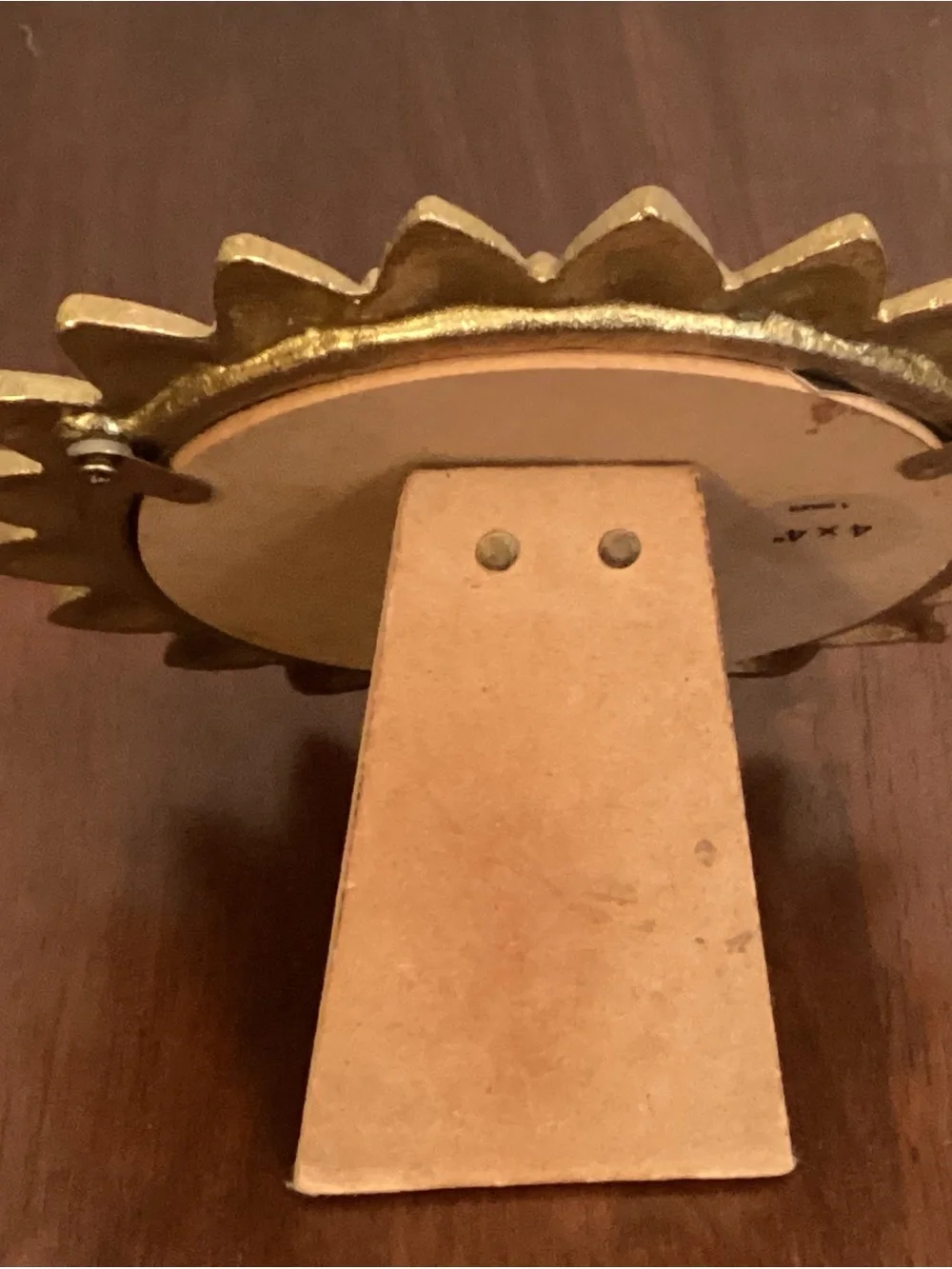 Gold Sunflower Photo Frame - Home Accents 4 X4”